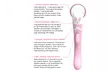 12 Freq Clitoris G spot stimulate Heat USB Dual Motor Tongue Vibrator  - Second Medium