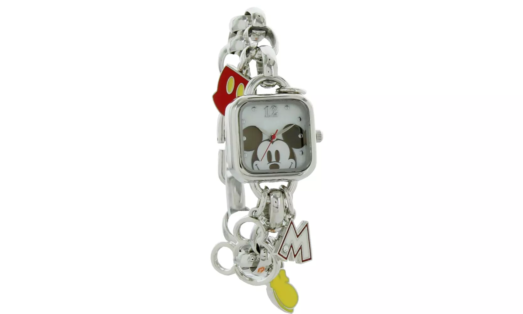 MK2228 Mickey Mouse Charm Bracelet Watch - Primary Image