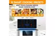 Iconites 20 Quart Air Fryer 10-in-1 Toaster Oven Black Stainless Steel - New - Second Medium
