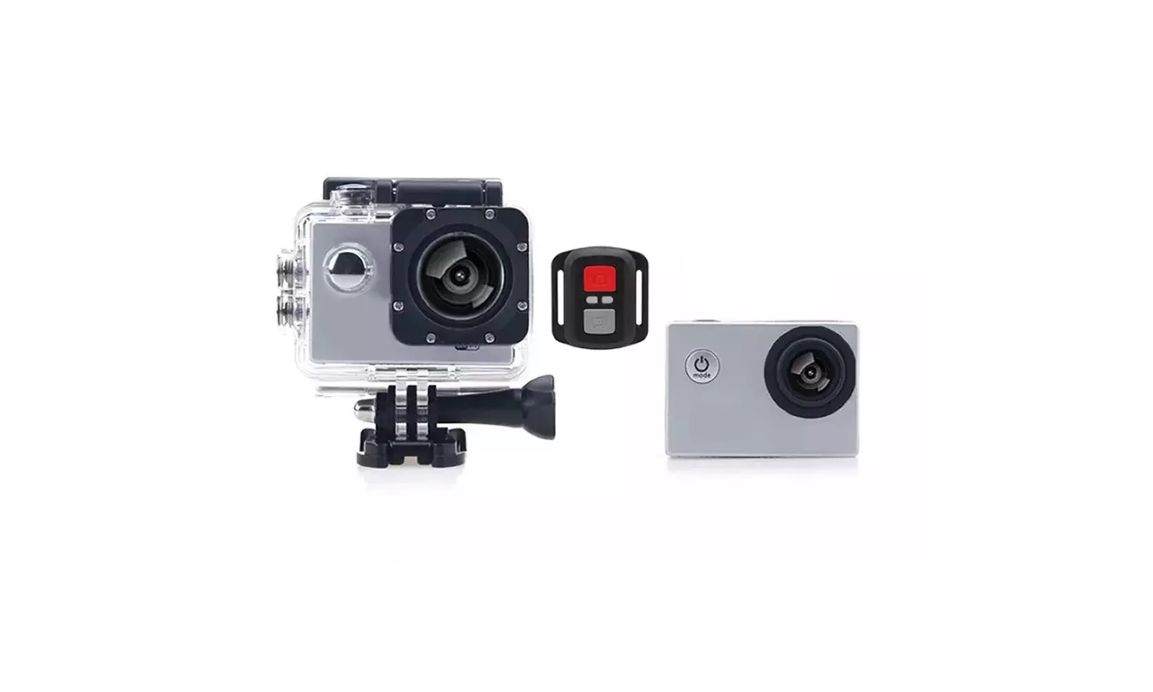 All PRO 4K HD Action Sports Camera with WiFi Waterproof 18 pcs bundle  - Second Medium