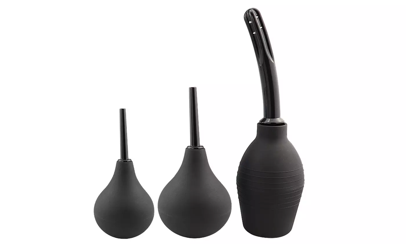 Silicone Douche Anal Cleaner Kit