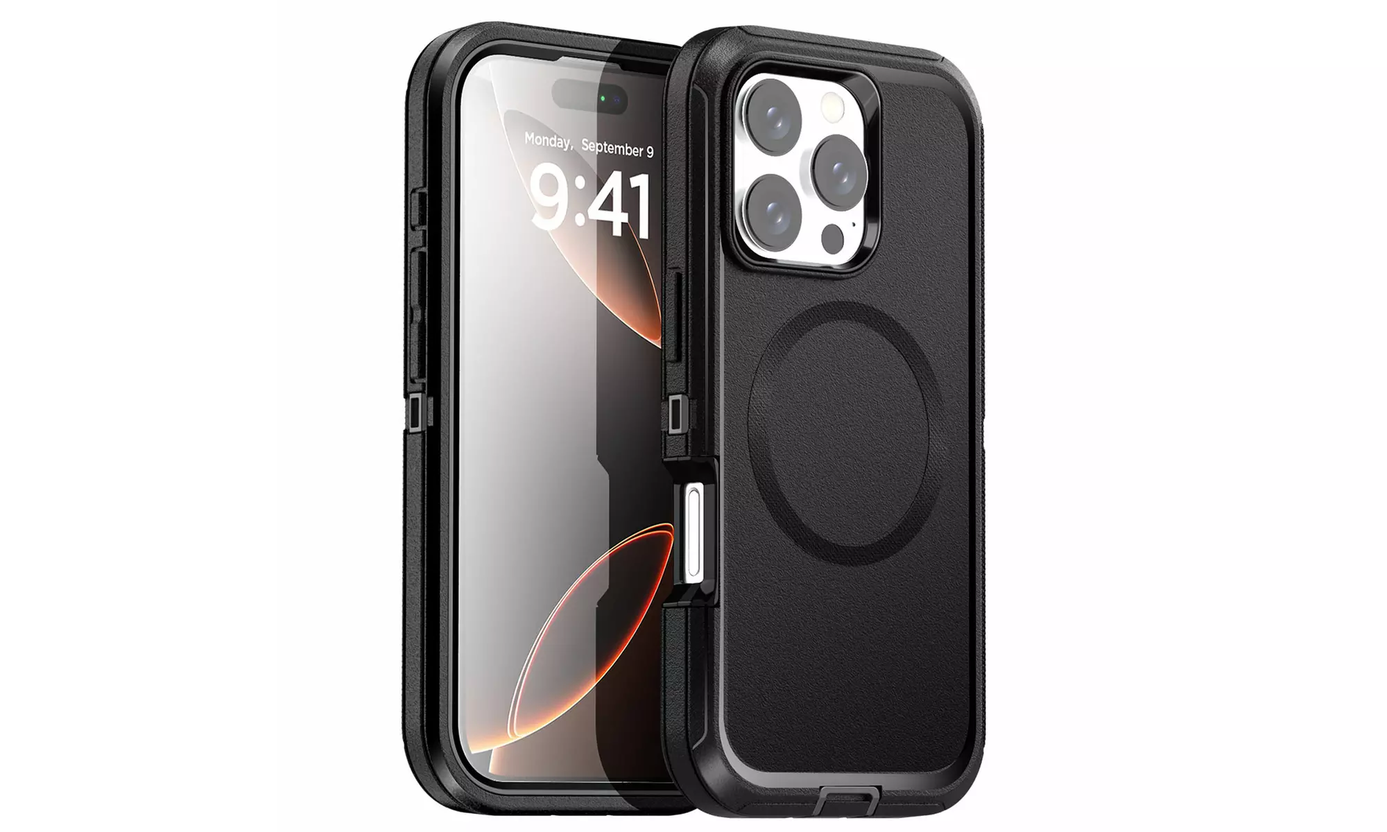 AICASE Magnetic Case for iPhone 16 Pro/16 Plus Shockproof HeavyDuty 3layer Cover