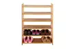 Bamboo Shoe Rack Entryway Shoe Shelf Storage Organizer - Second Medium