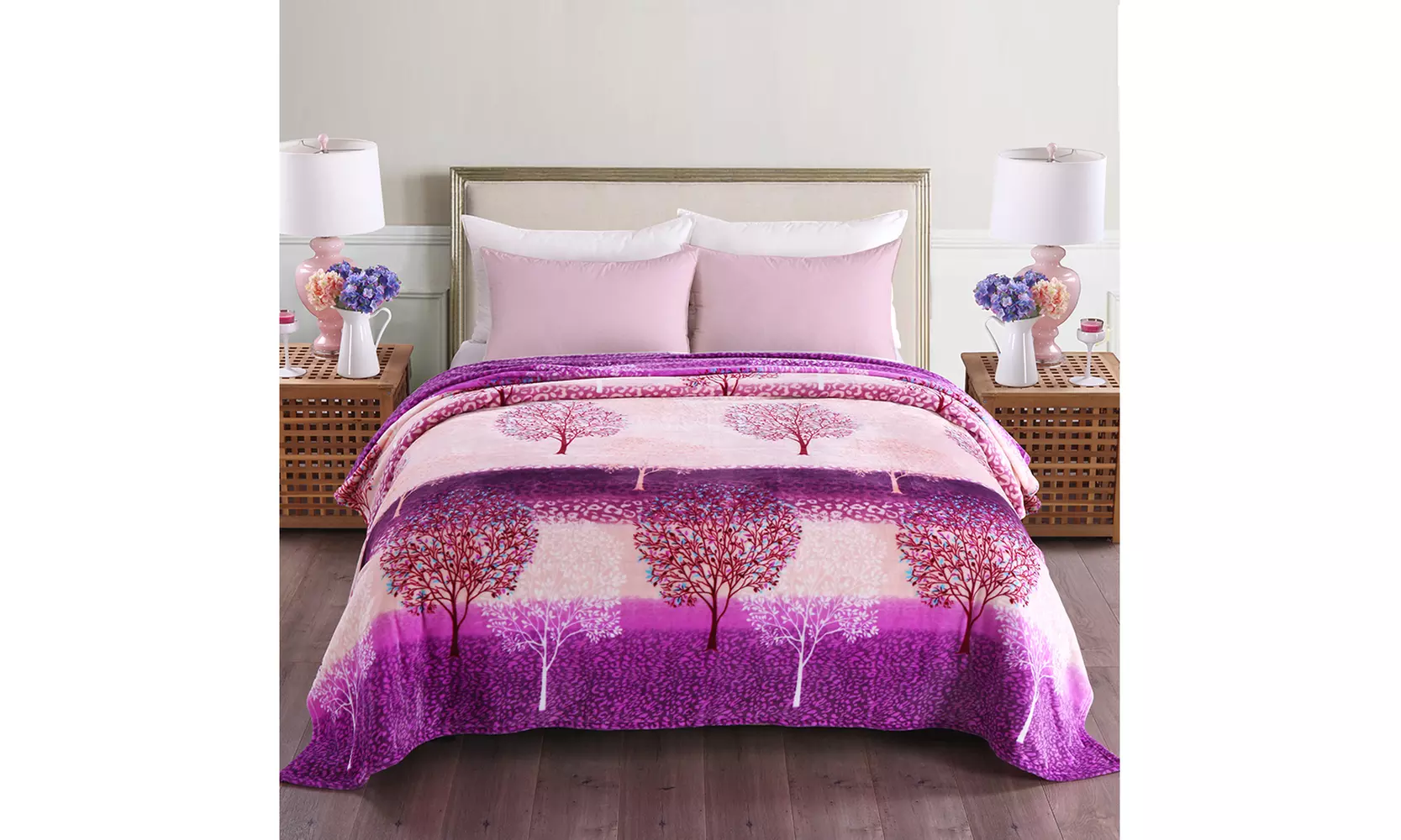 JML-Lightweight Flannel Fleece Bed Blankets