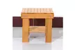 AT Children Bamboo Step Stool for Kids Bench Seat Wood Color - Second Medium