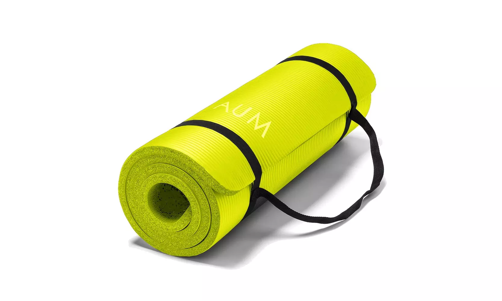 AUM High Density HD Foam Tech Yoga Exercise Mat - 72" x 24" x 1/2" - Second Medium