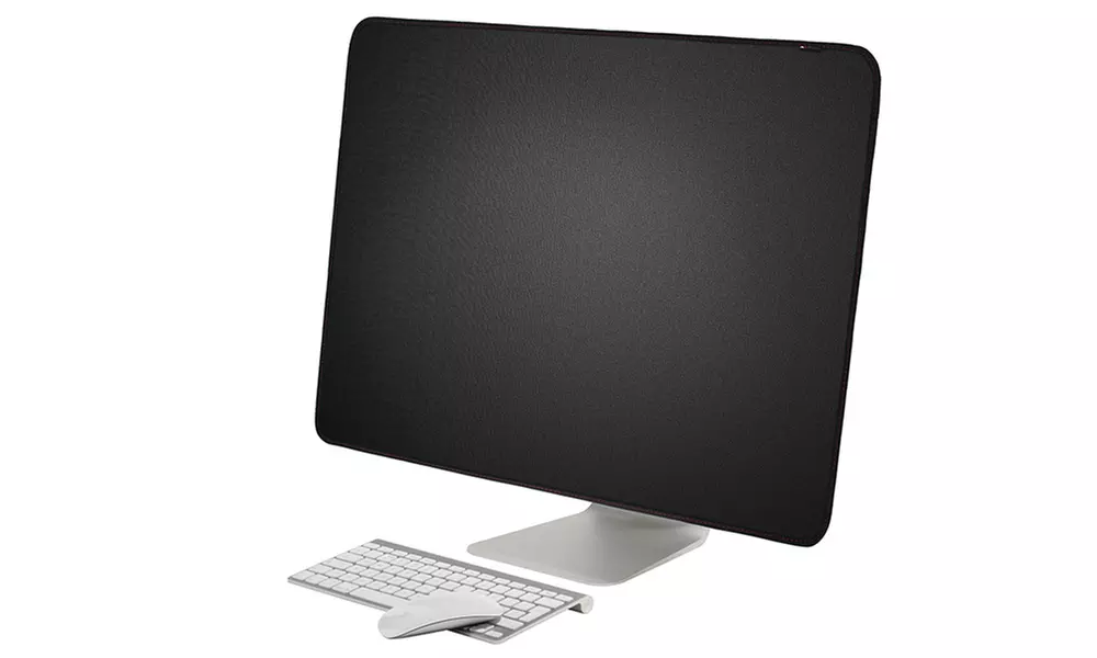 Desktop Monitor Dust Cover Screen With Pockets - Second Medium