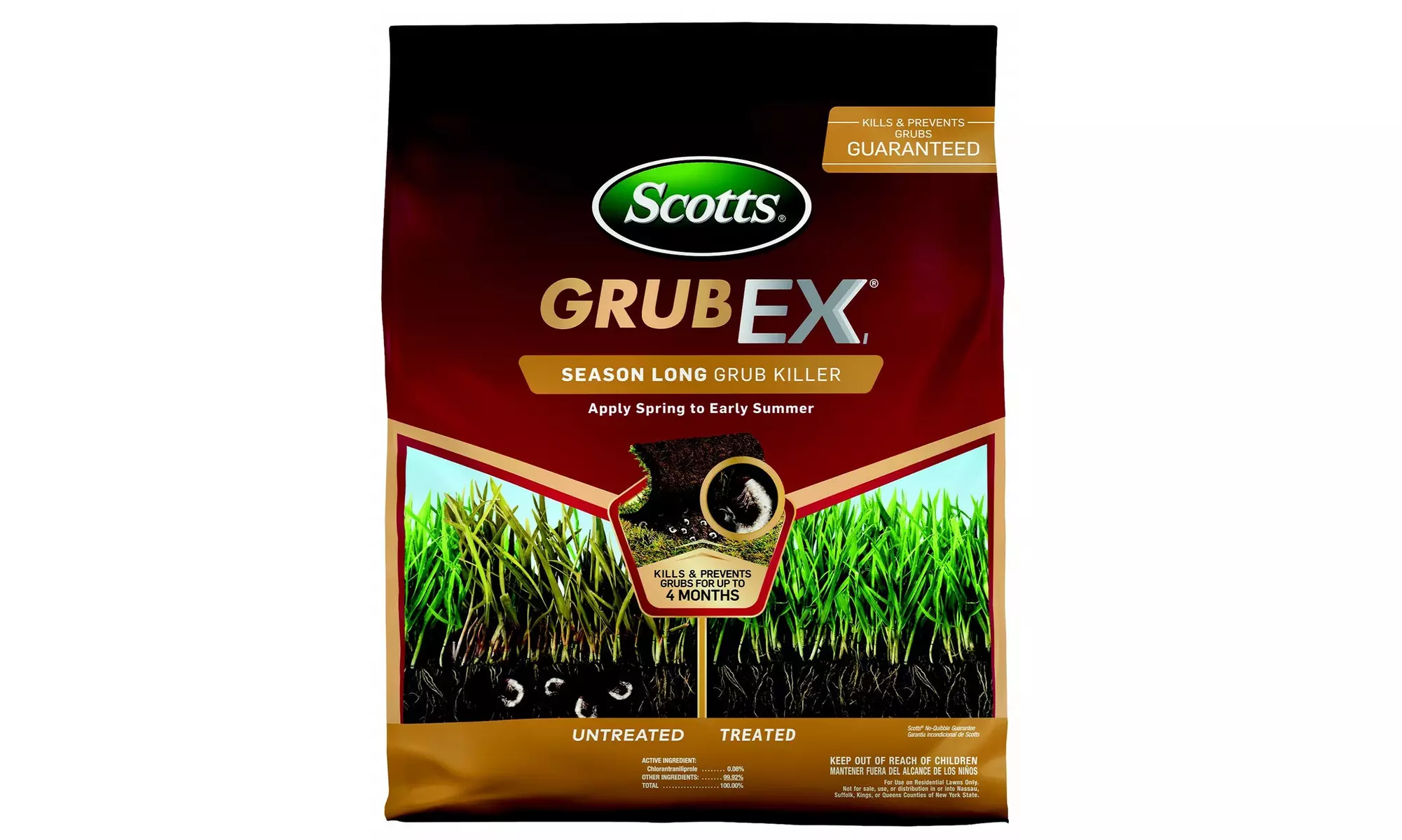 Scotts GrubEx, 5,000-sq ft (Grub Killer & Preventer) Net Wt. 14.35lb  - Primary Image