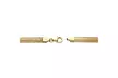 Mesh-Link Bangle Bracelet in 14k Yellow Gold 7.5" - Second Medium