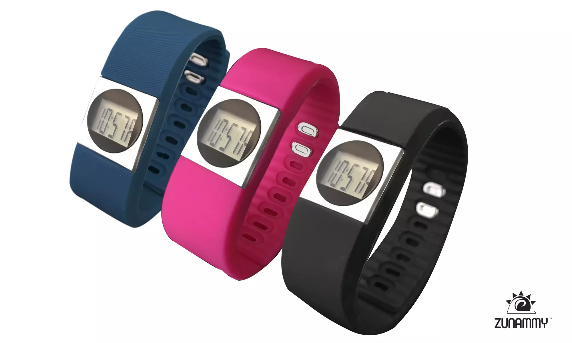 Zunammy Digital Activity-Tracking Pedometer Watch - Primary Image