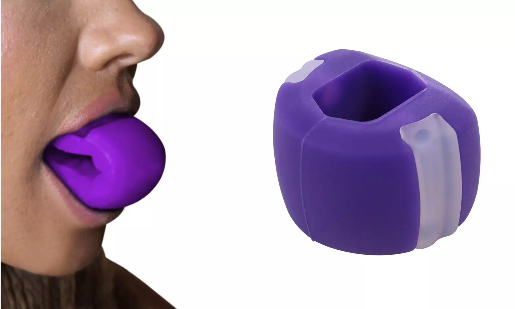 Ball Faced Jaw, Face and Neck Exerciser and  Jawline Shaper Enhancer - Second Medium