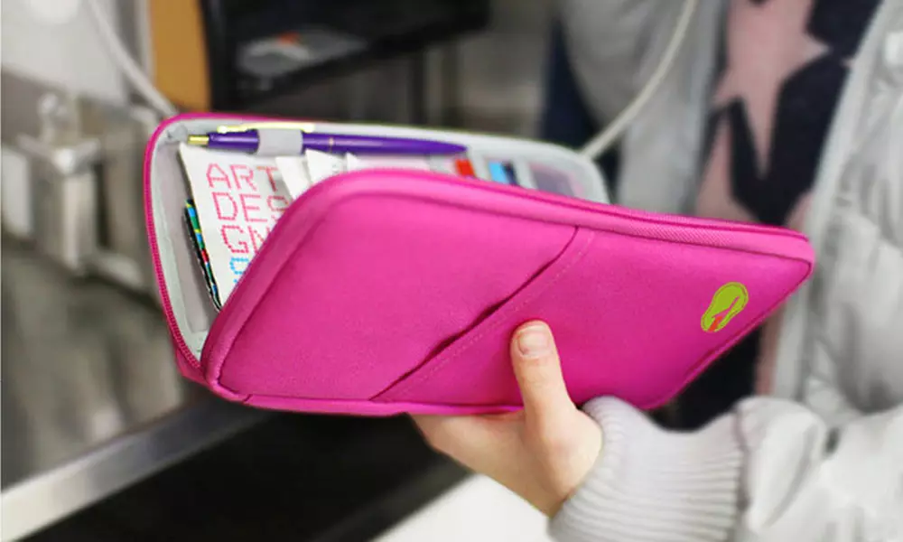 Passport Travel Organizer Document Wallet Holder - Primary Image