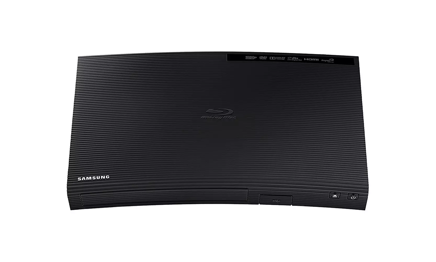 Samsung - BD-J5100/ZA - Streaming Blu-ray Player Black (New Open Box) - Primary Image