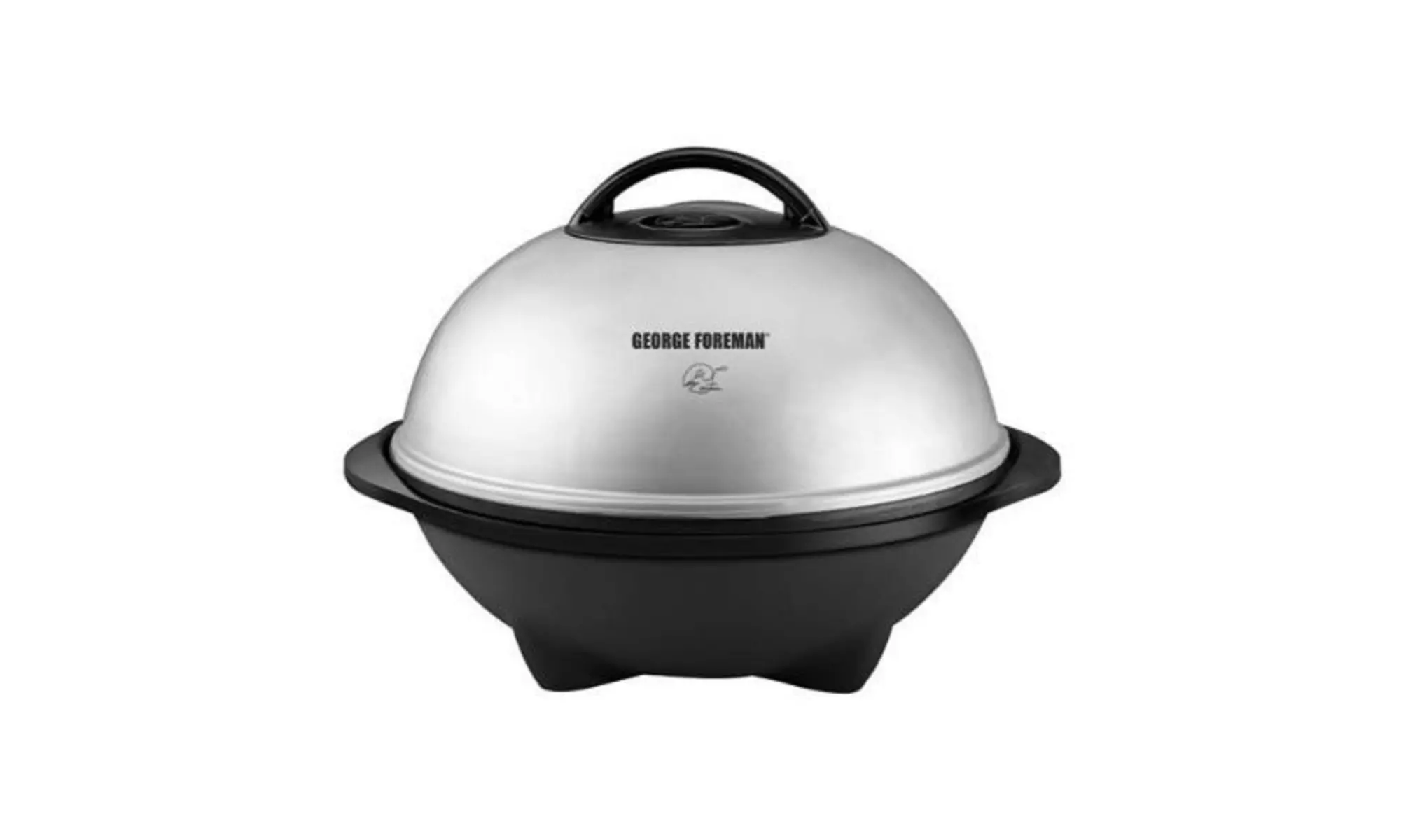 George Foreman 15-Serving Indoor and Outdoor Electric Grill (Silver) - Primary Image