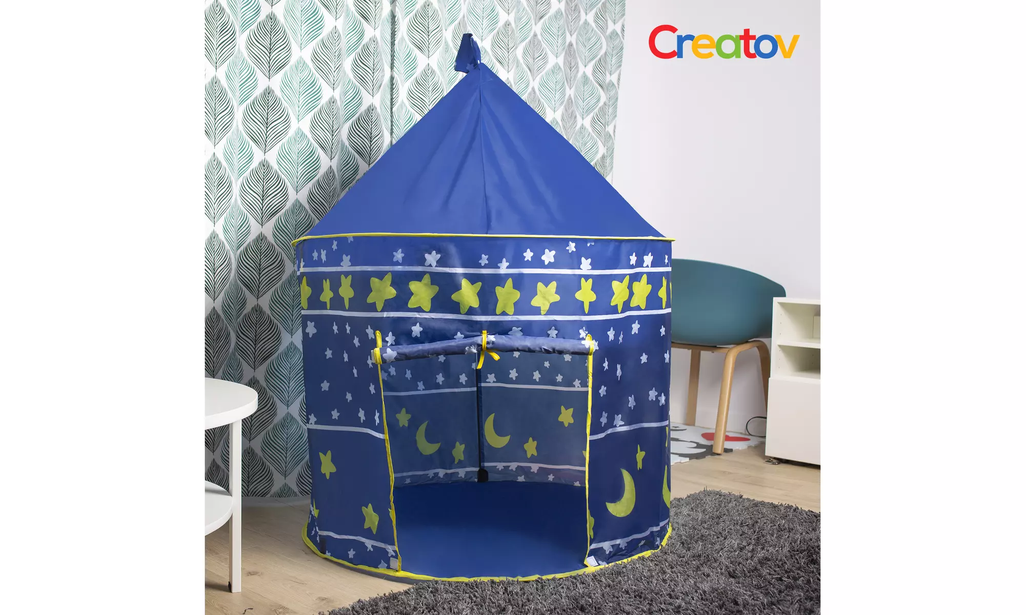 Kids Prince Tent Toy - Playhouse, Cubby House with Carry Case by Creatov - Primary Image