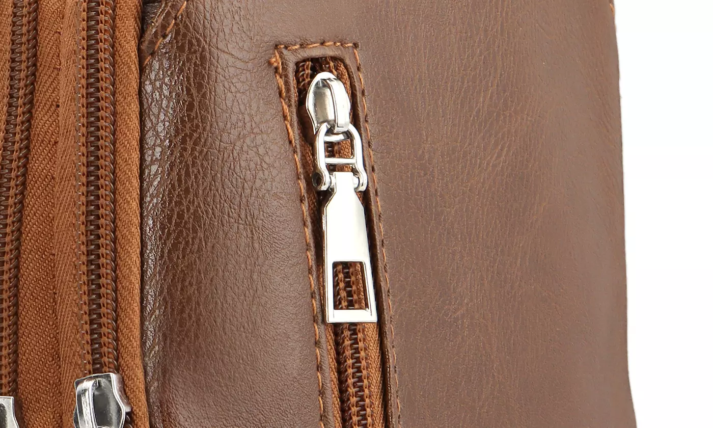 Men Women Sling Bag Daypacks Shoulder Crossbody Bag with USB Charge Port