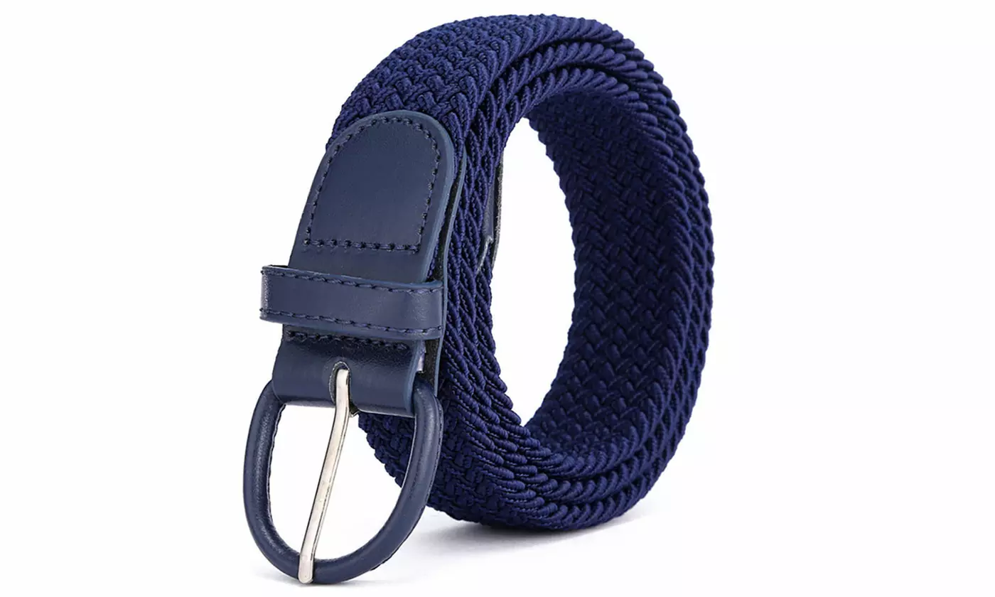 Women's Elastic Braided Woven Belt
