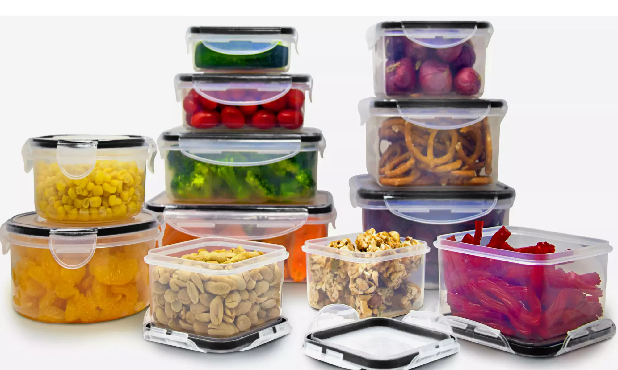 Snap and Lock Food Storage Container Set (12- or 24-Piece)  - Second Medium