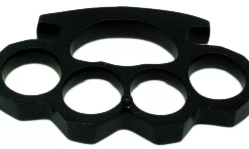 Heavy Duty Iron Knuckle Belt Buckle For Emergency and Safety - Primary Image