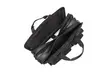 Genuine Leather Double Gusset Briefcase With Laptop Sleeve - Second Medium