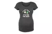 Bloom Maternity: Naughty and Nice Christmas Tee - Second Medium