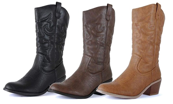 Groupon 2024 cowboy boots