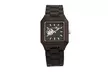Earth Wood Unisex Watches Black Rock Automatic Collection - Second Medium
