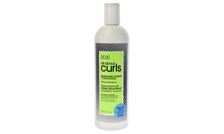 All About Curls - Quenched Cream Conditioner - 15 Oz 15 Fl. Oz. OFF WHITE 15 Fl. Oz.