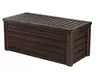 Keter Westwood Deck Storage Container Box Outdoor Patio Garden 150 Gal, Brown - Second Medium