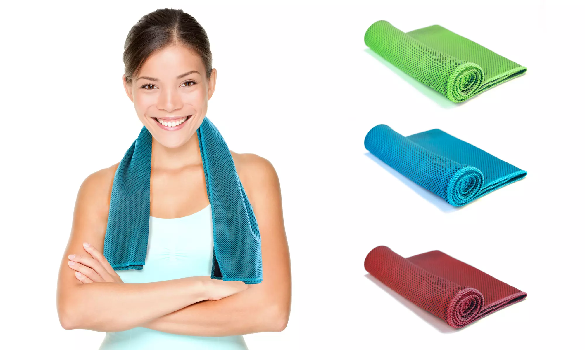 Instant Cooling Towel for Running Jogging Gym Chilly Pad Sports Yoga - Primary Image