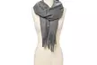 Oussum Pashmina Cashmere Scarf Scarves Wrap Solid Soft Silk Neck Scarf for Women - Second Medium