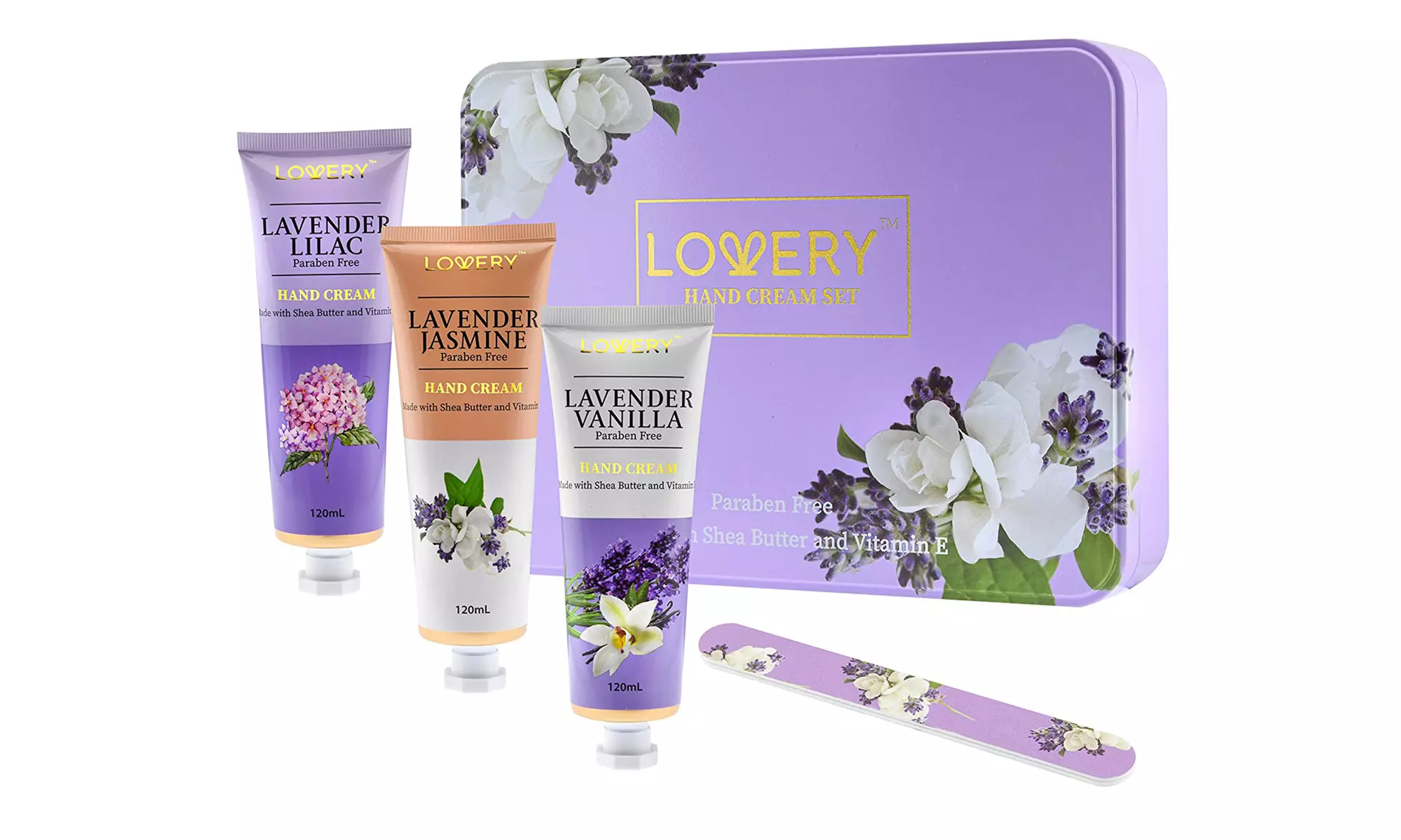 Bath Accessories with Lotion, Hand Cream, Nail Filer and More, Health and Beauty - Primary Image