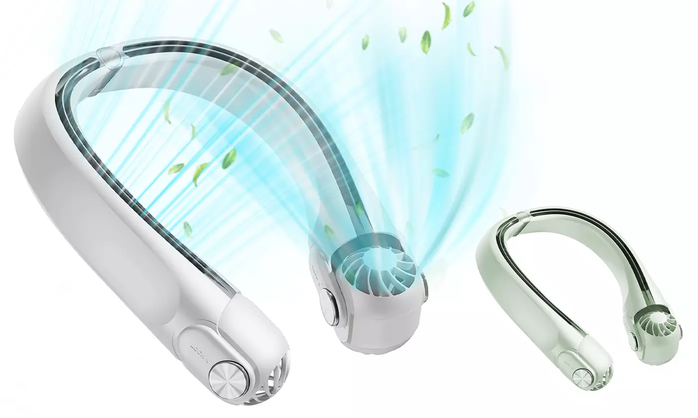 iMounTEK Portable Neck Fan Hands-Free Cooling Fan 360-Degree Air Flow Fan - Primary Image