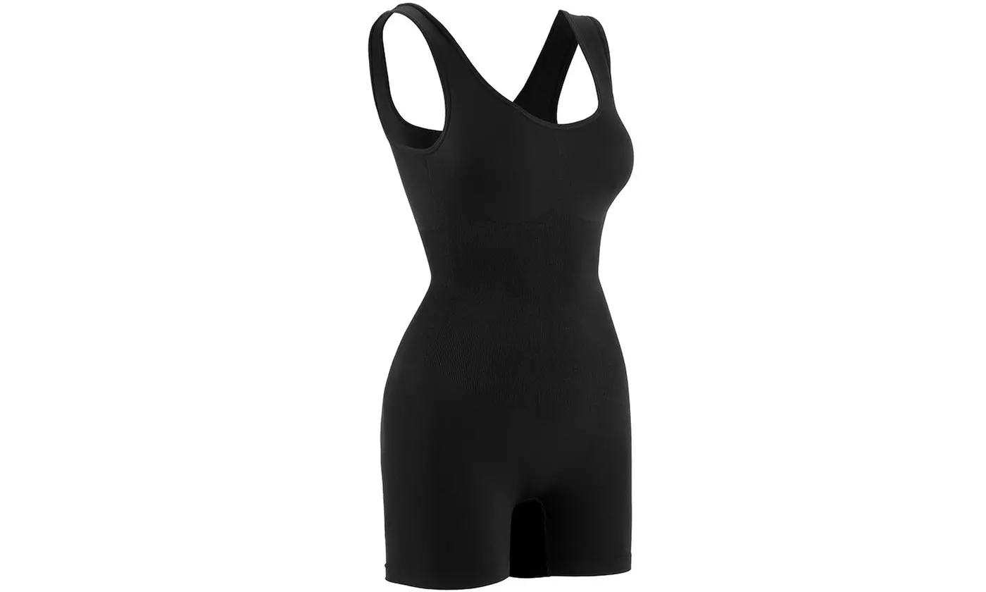 Women Seamless Butt Lifter Tummy Control Full Body Shapewear Bodysuit 