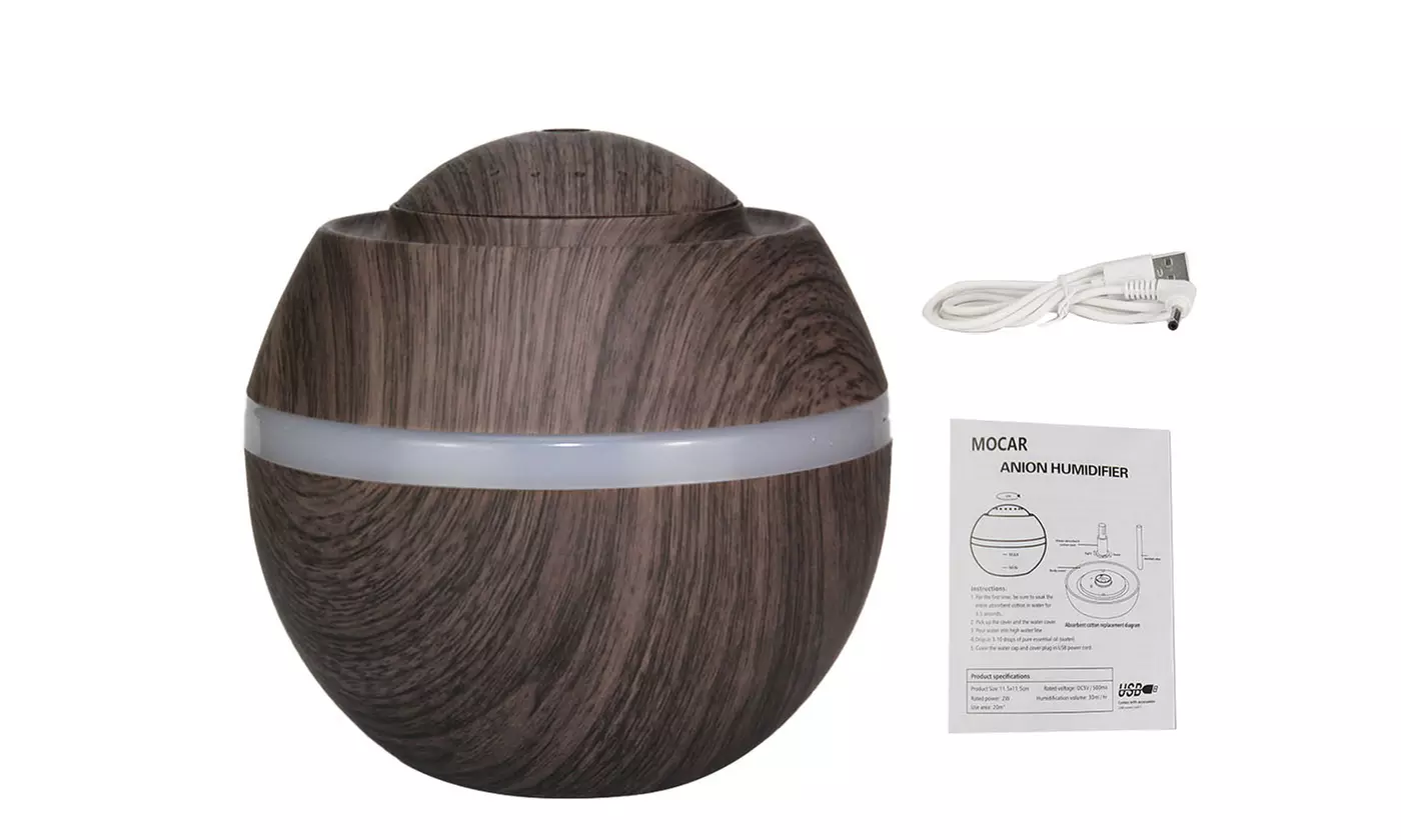 500ml Essential Oil Aroma Diffuser Air Led Humidifier Mist Purifier Aromatherapy - Second Medium