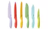 Cuisinart C55-12PCER1 12-Piece Ceramic Coated Color Knife Set with Blade Guards