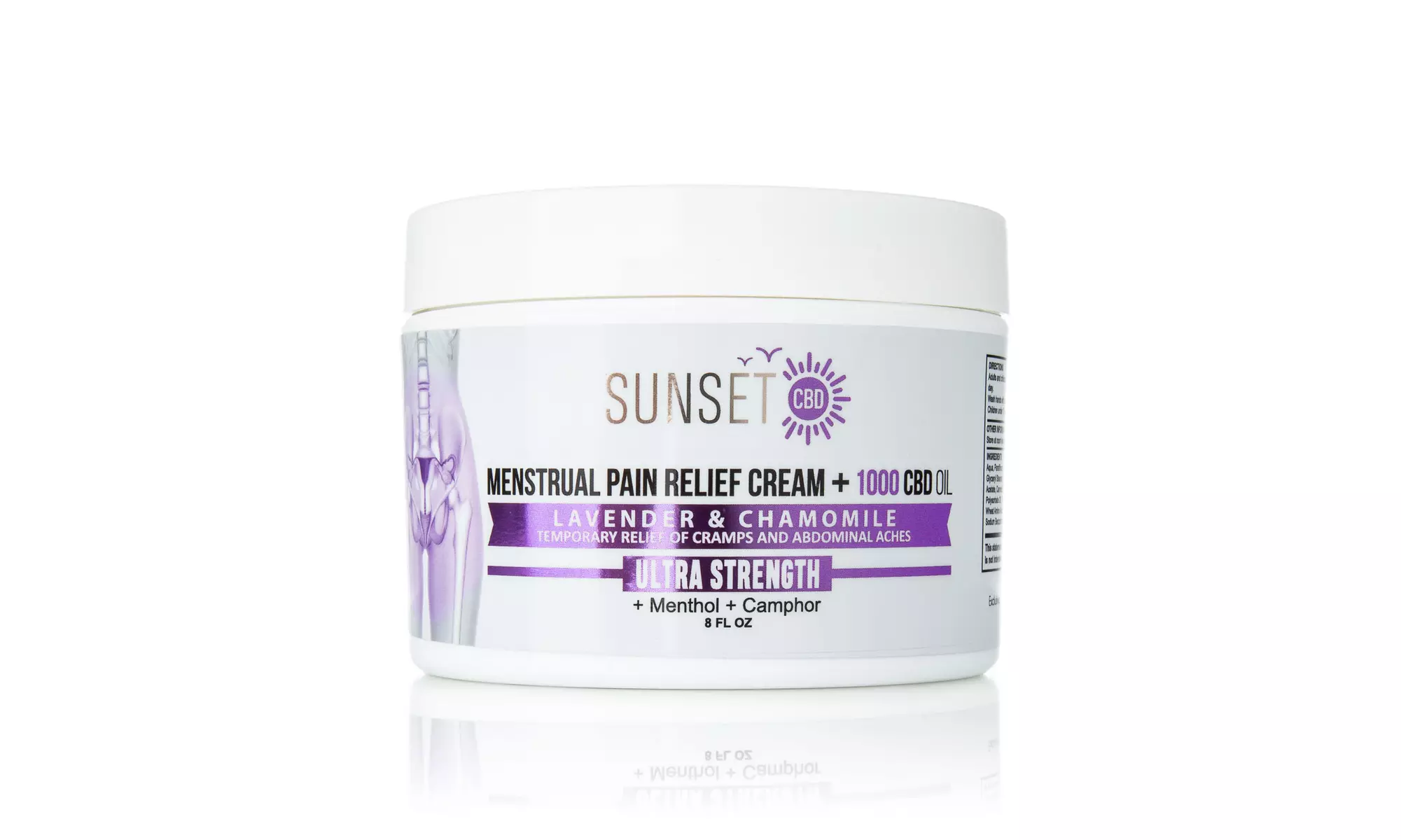 CBD & Lavender Infused Pain Relief Cream for Joints / Muscle Pain from Sunset