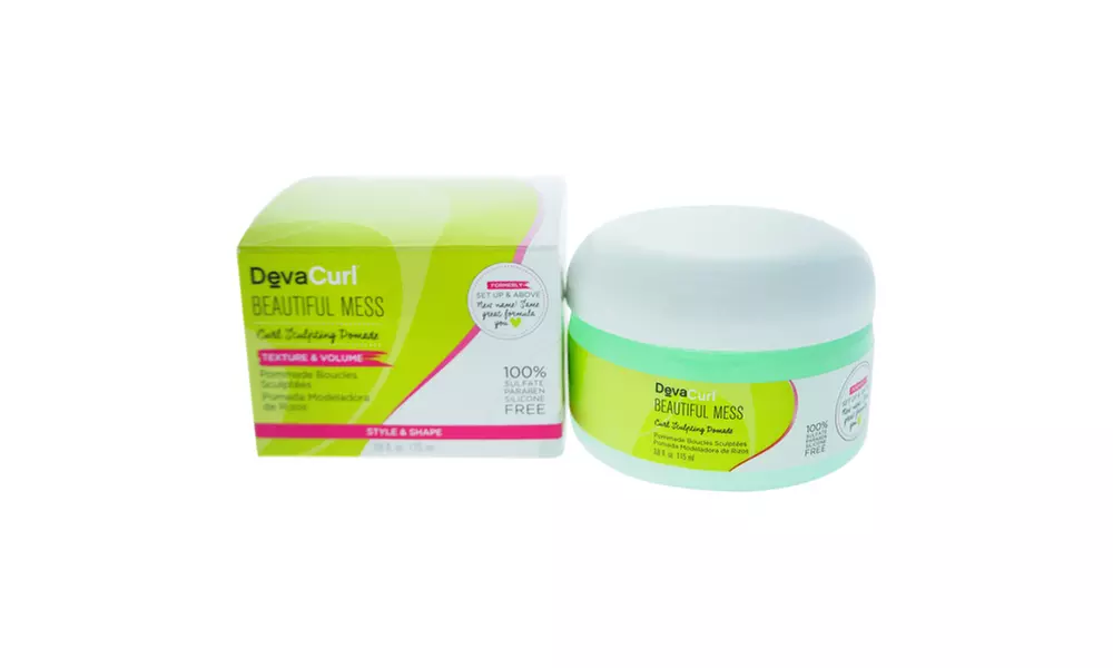 DevaCurl Beautiful Mess Curl-Sculpting Pomade (3.8 Fl. Oz.) - Second Medium