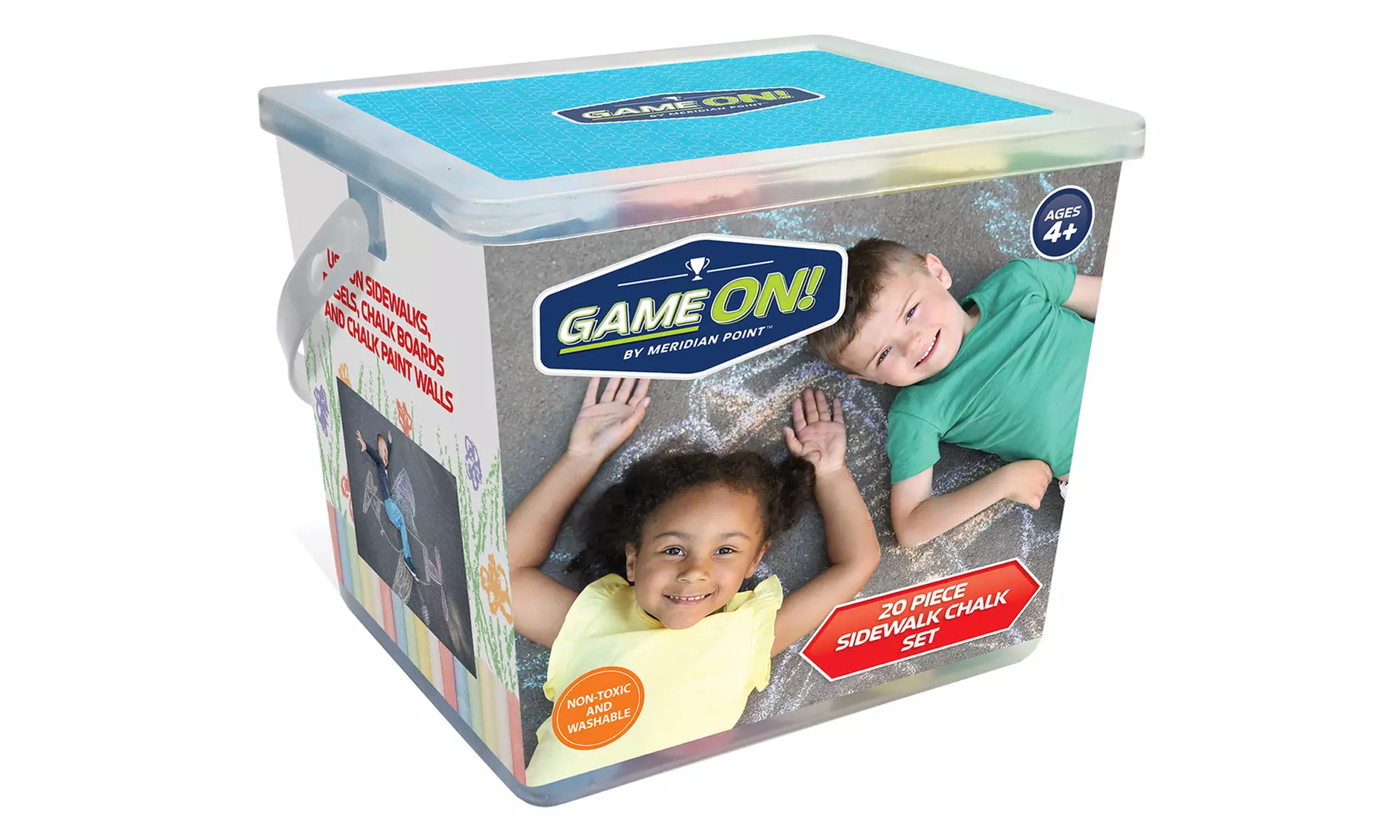 20 Piece Sidewalk Chalk Tub - Primary Image