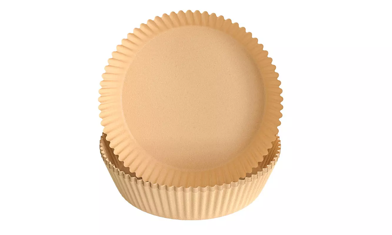 8 Inch 100PCS Air Fryer Paper Tray Non-stick Parchment Oil-proof Liners