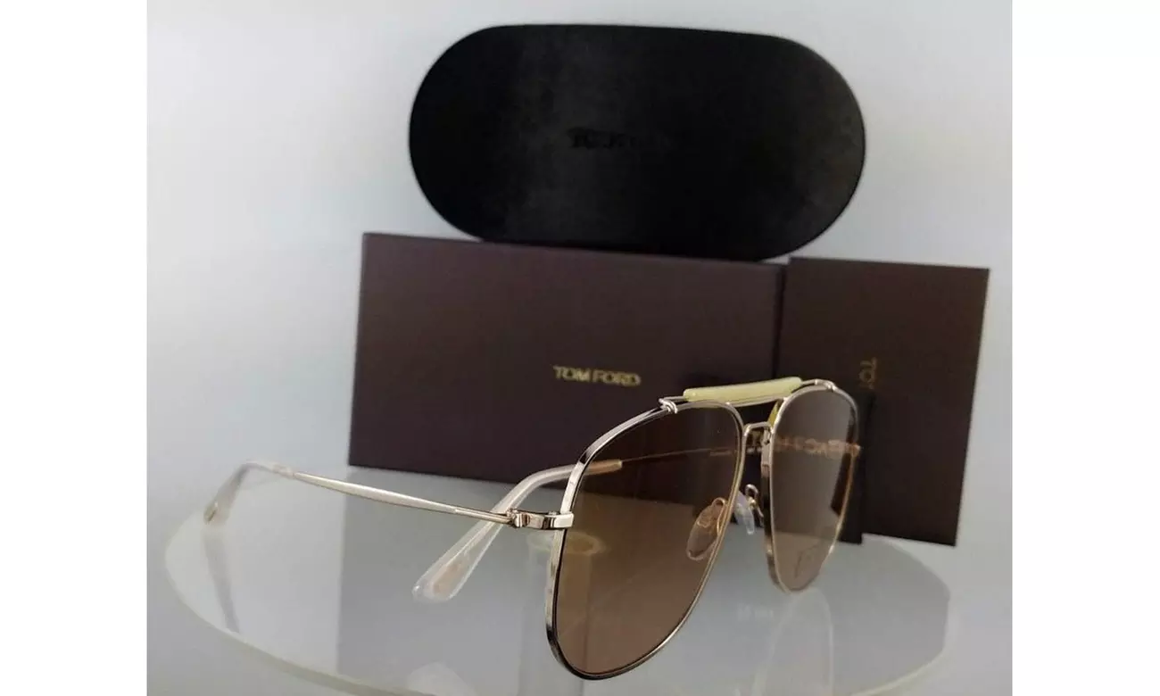 Authentic Tom Ford “Connor” Aviator Sunglasses Tom Ford Men main image 4