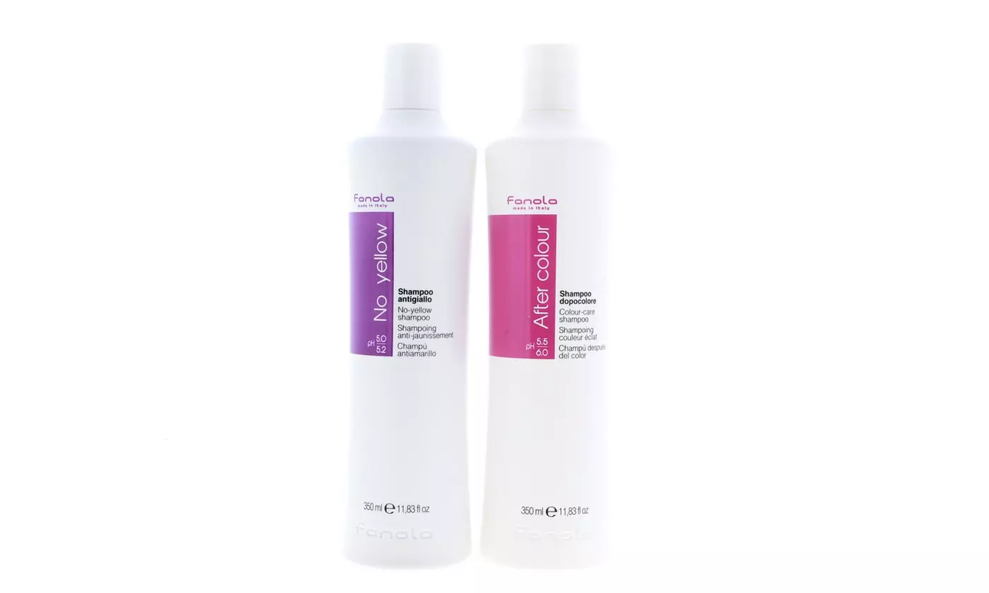 Fanola After Colour Care Shampoo, Fanola No Yellow Shampoo - Primary Image