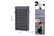 10 Tiers Shoe Rack with Dustproof Cover Closet Shoe Storage Cabinet Organizer - Second Medium