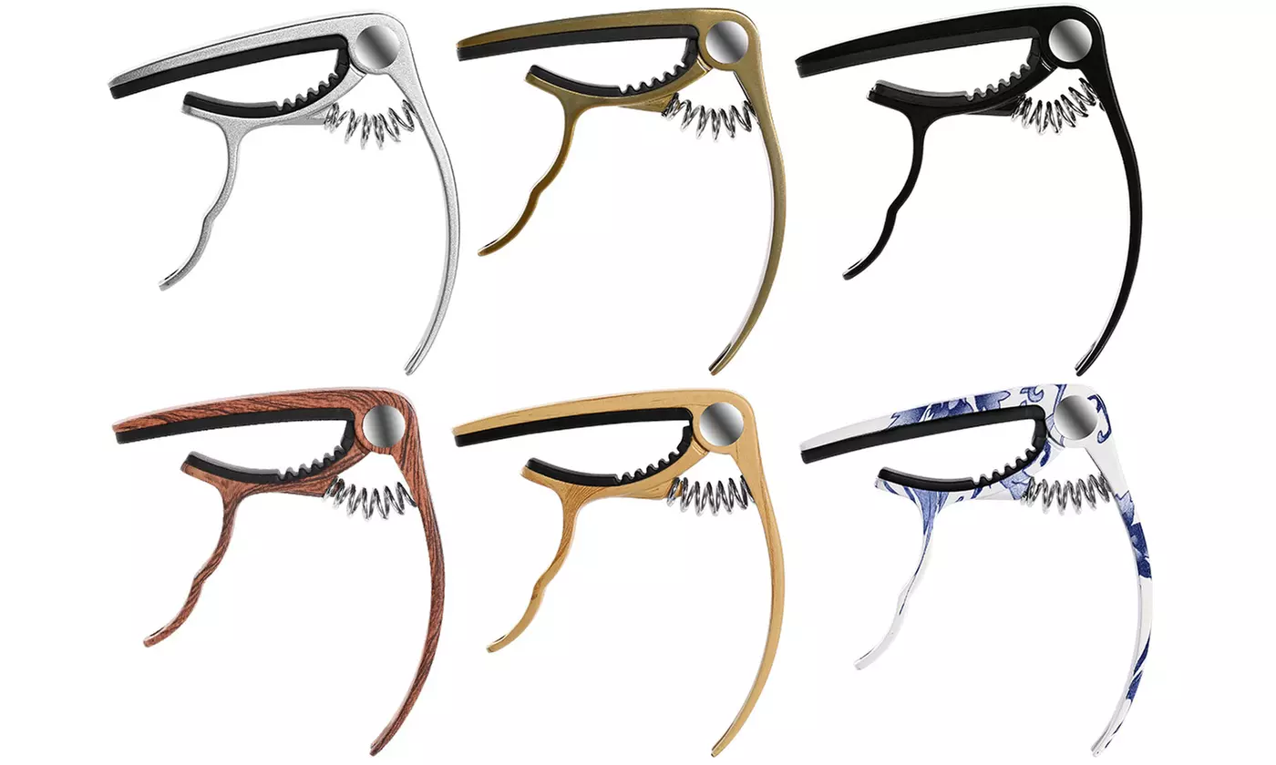 iMounTEK 3-in-1 Guitar Spring Capo Tuning Accessory - Primary Image