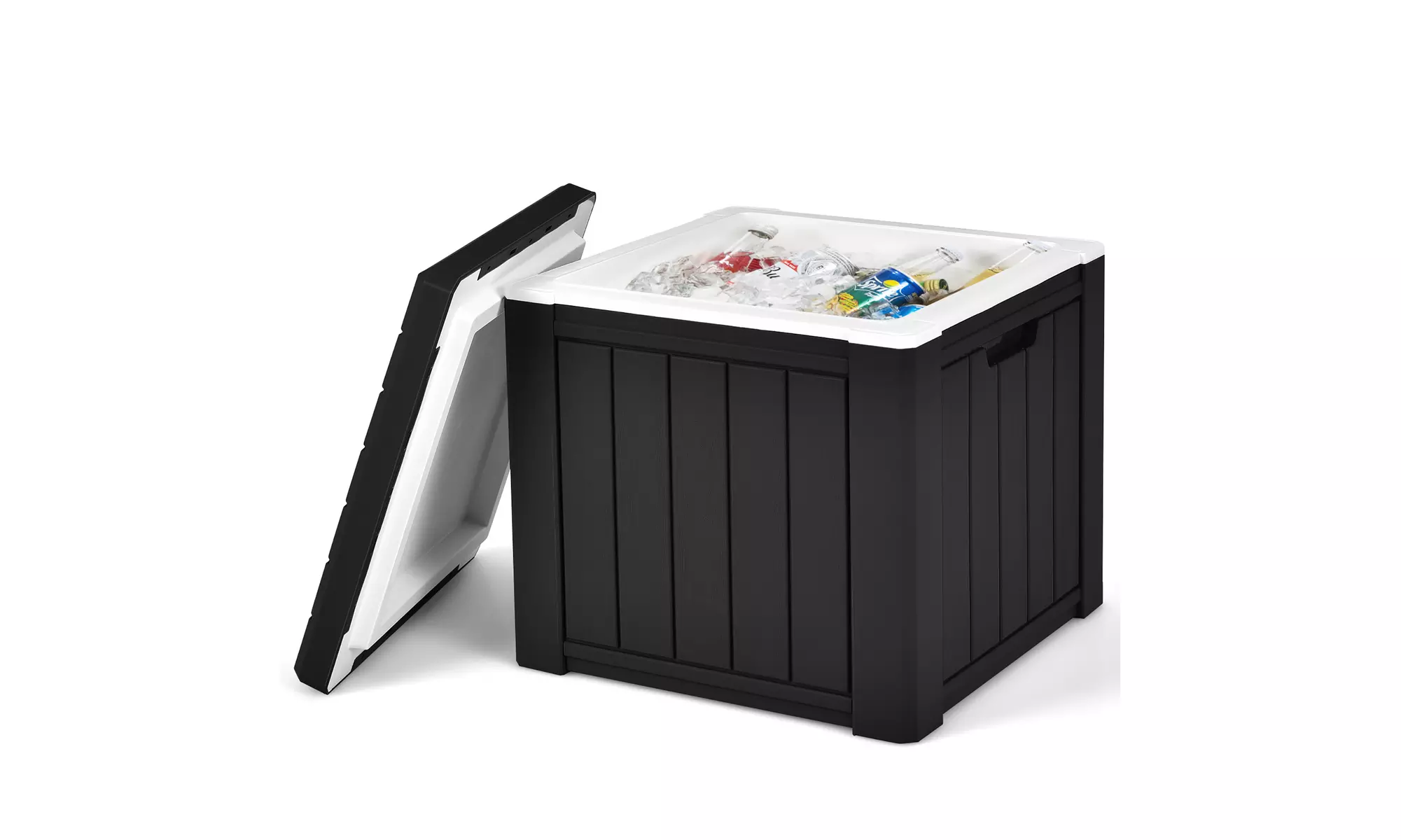Costway 10 Gallon Ice Cooler w/ Built-in Handles and Detachable Lid - Primary Image