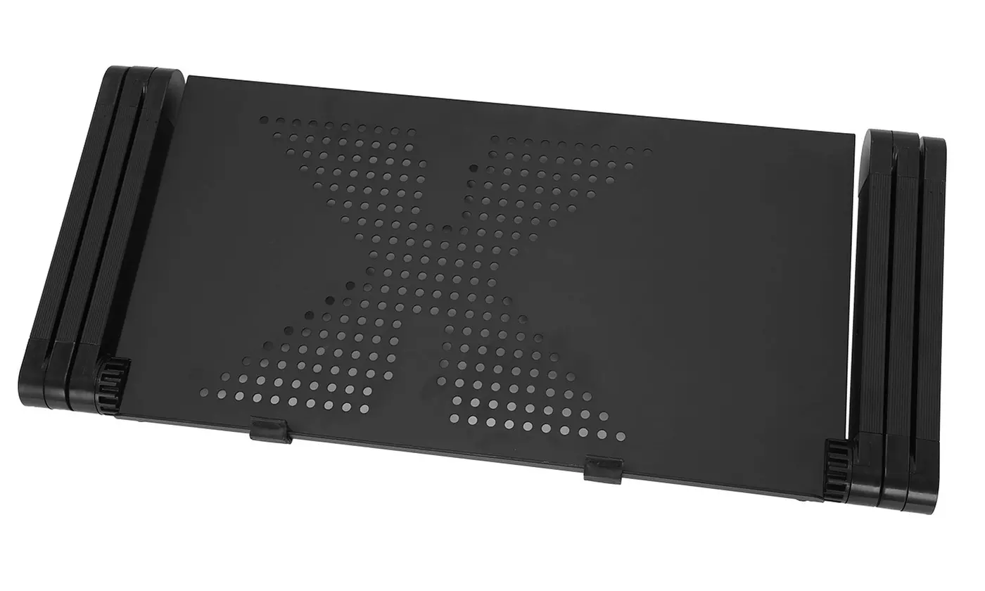 iMounTEK Adjustable Foldable Laptop Table Stand with Detachable Mouse Pad Board