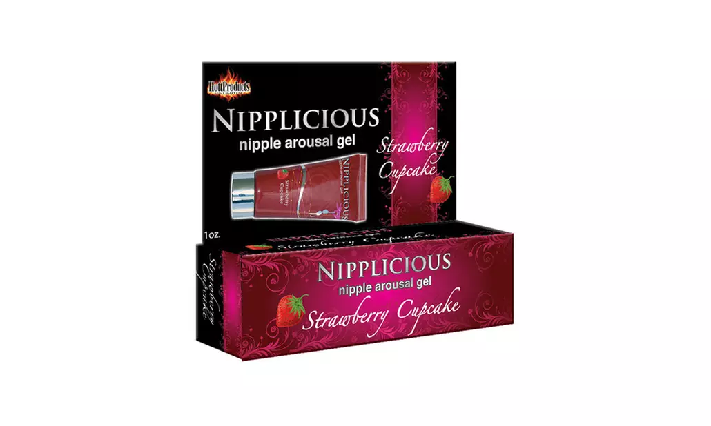 Nipplicious Nipple Arousal Gel - 1oz Strawberry - Primary Image