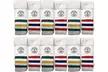 12 Pairs of Kids Solid Tube Socks - Boys Crew Sock - Second Medium
