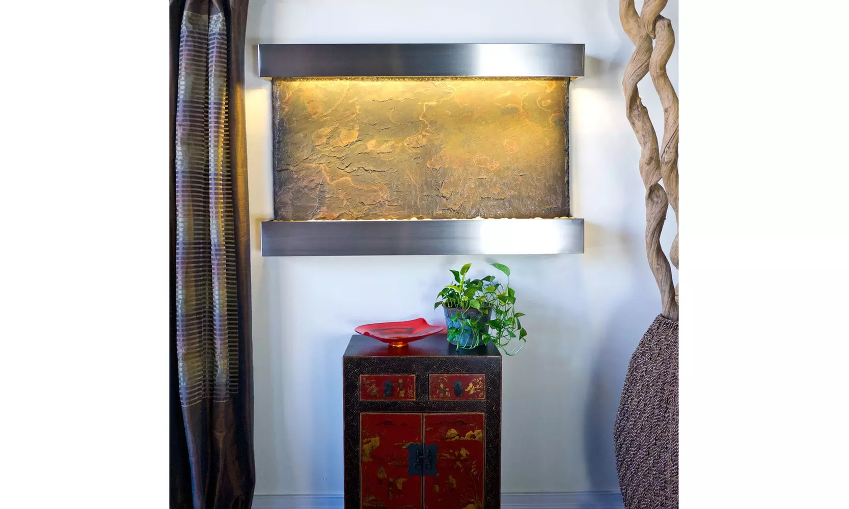 Bluworld WWLHS-SS Large Horizon Falls Lightweight Slate Fountain - Primary Image