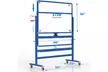 Mobile Whiteboard,Rolling Magnetic Whiteboard 48 x 36 Inches - Second Medium